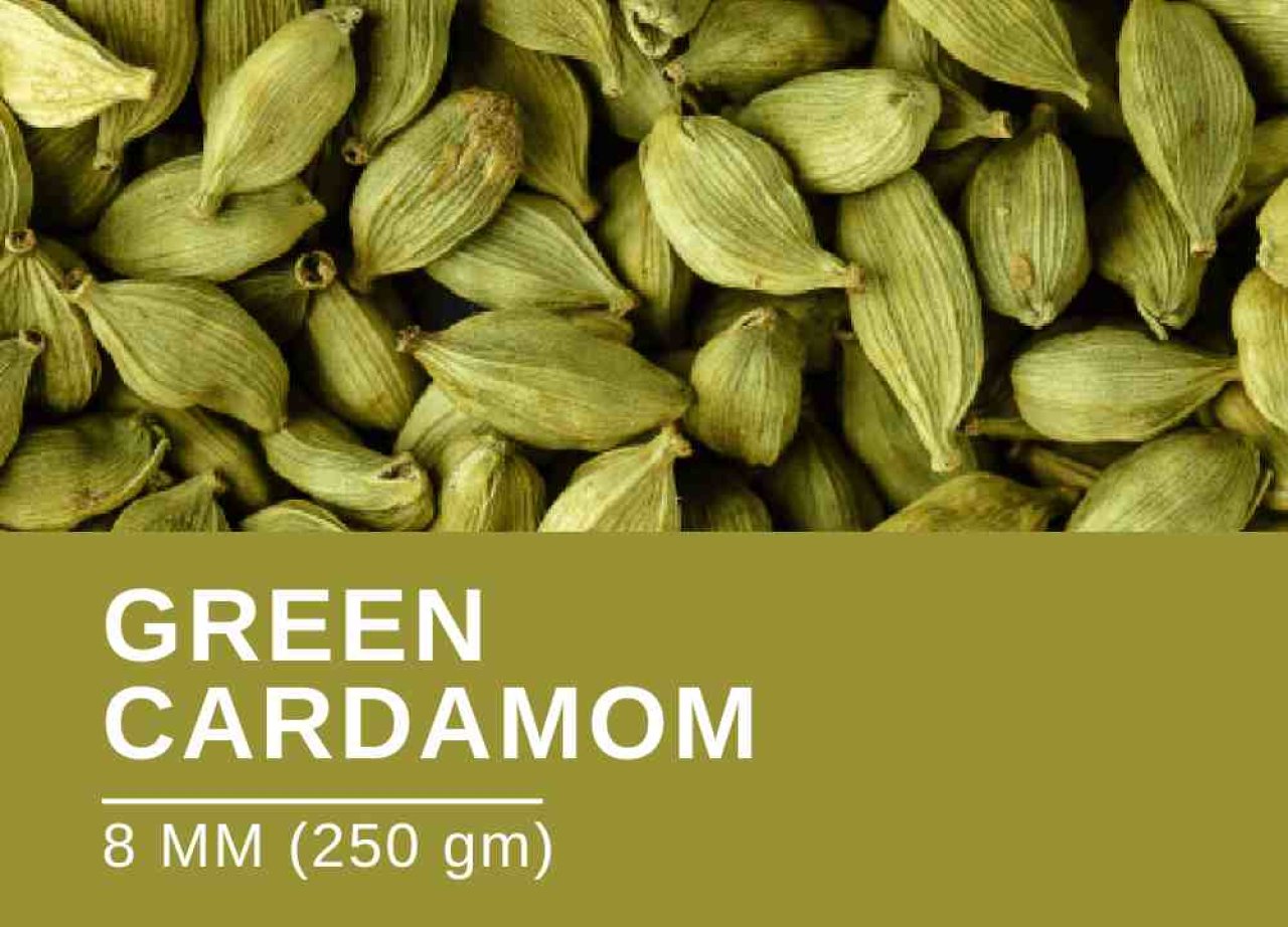 green cardamom 8 mm